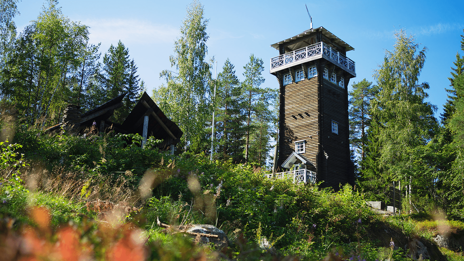 Kirkkovuori tower at Karstula