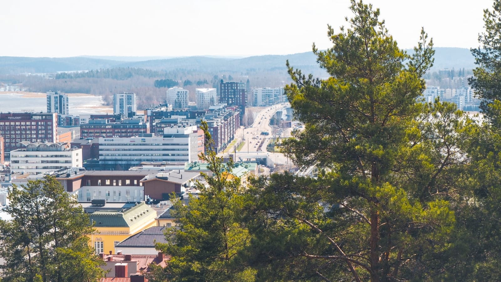 Näkymä Vesilinnasta.