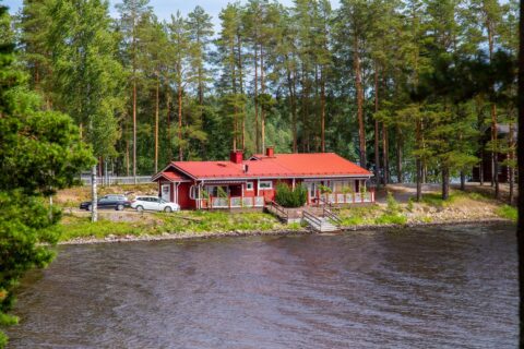Sauna by the lake
