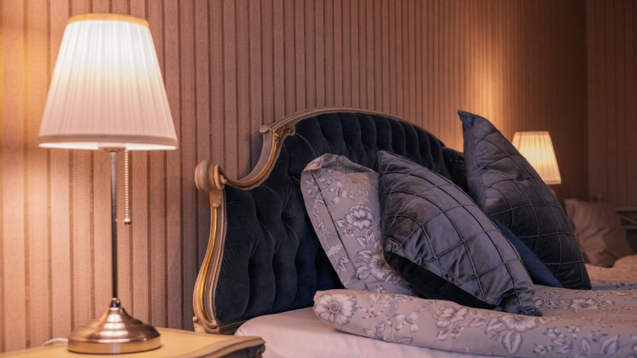 A hotel room in Ruustinna, Saarijärvi.