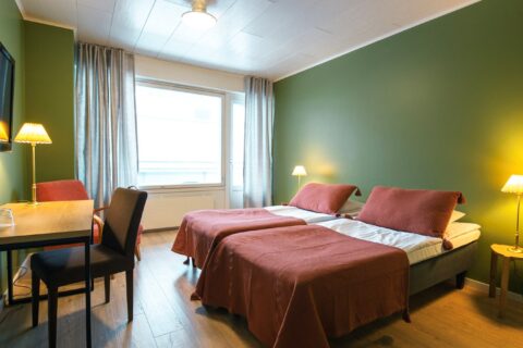 A double room at Hotel Milton.