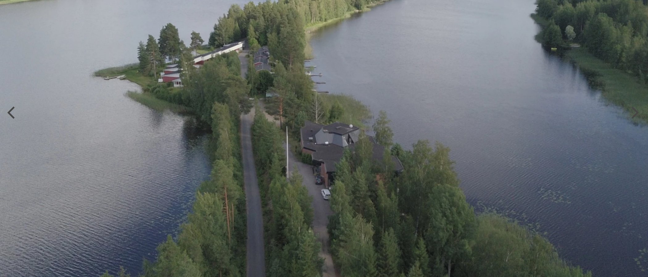 Aerial photo of the event venue